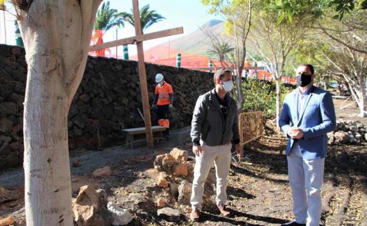 Autoridades sureñas en el merendero de Uga. 