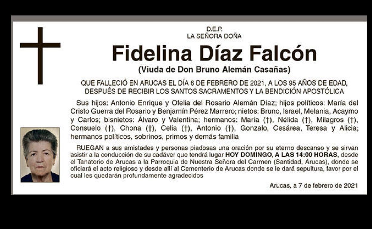 Fidelina Díaz Falcón