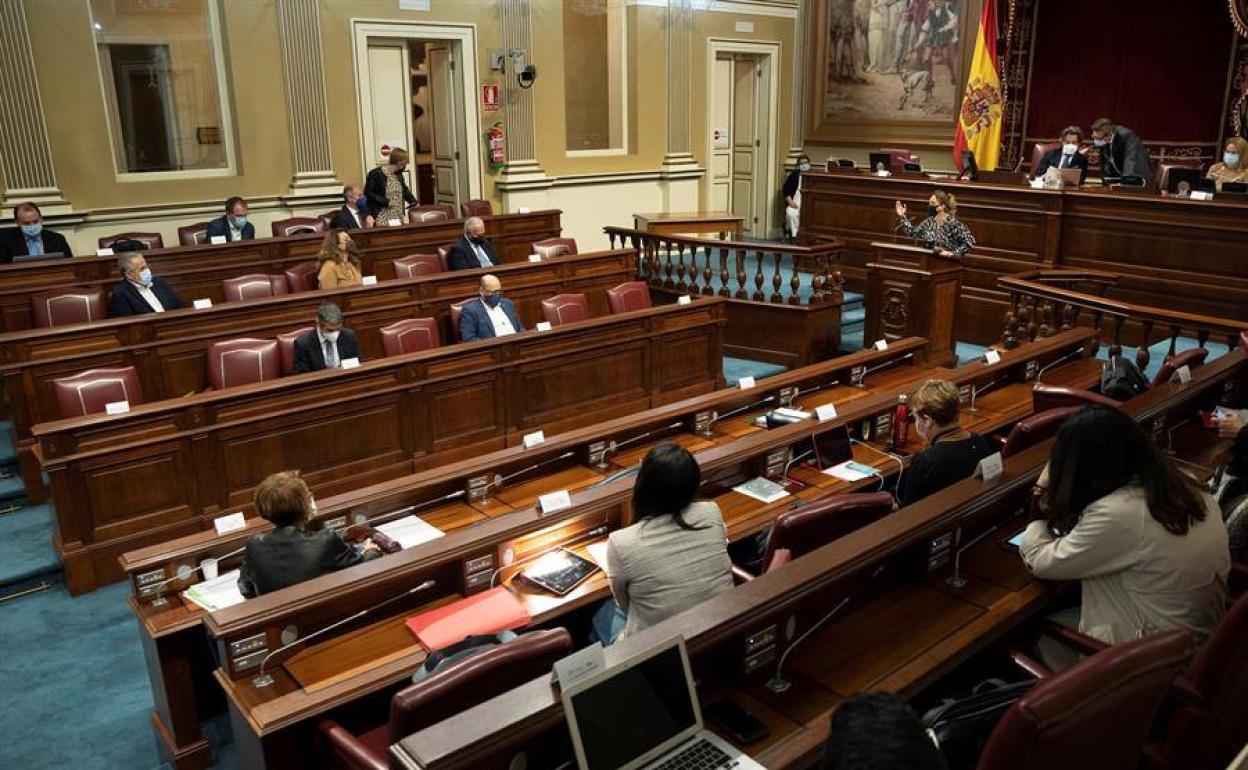 Imagen del pleno del Parlamento de este miércoles