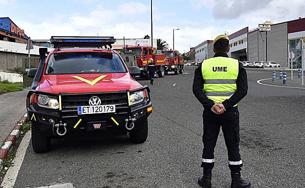 Los soldados de la UME en Canarias comienzan a vacunarse la semana próxima