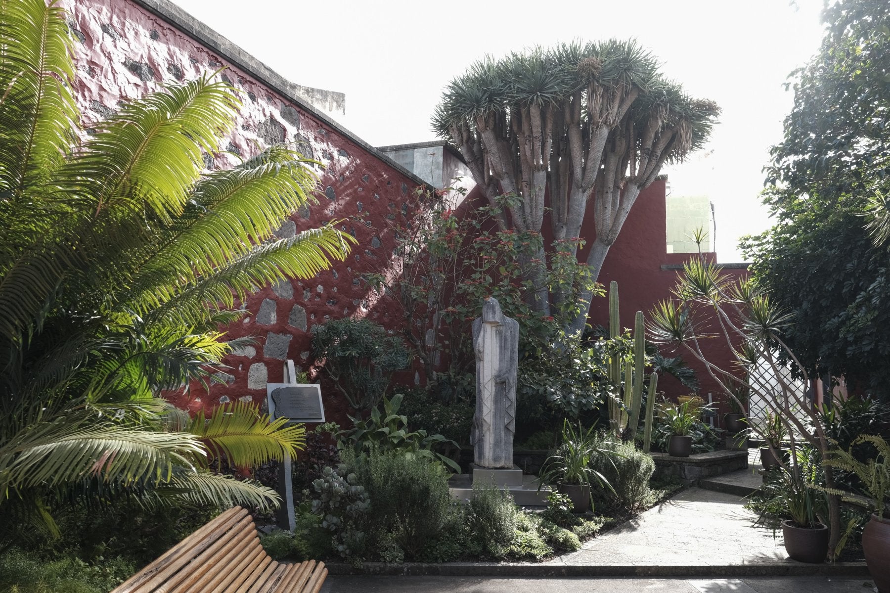 Réplica de la tumba de Tomás Morales en su Casa-Museo en Moya. 