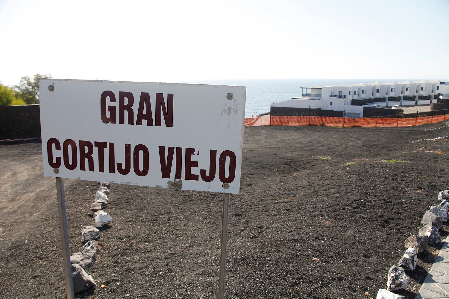 Imagen de viviendas cercanas al lugar de los hechos en Yaiza. 