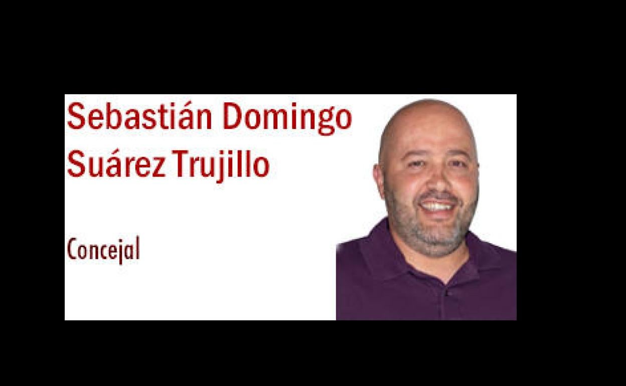 El autor del soez mensaje, Sebastián Suárez. 