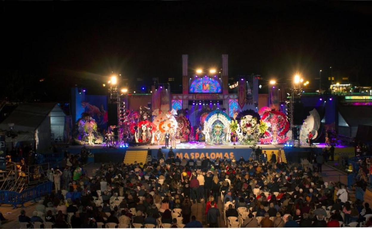 Foto de archivo aportada por AV de una gala del carnaval. 