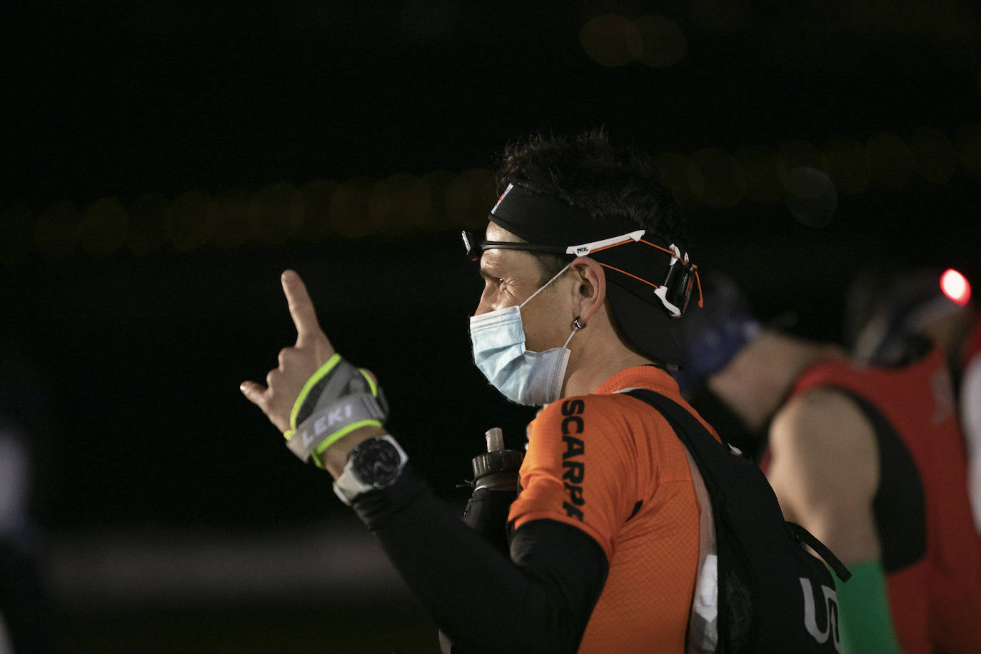 Imágenes de la salida de la Transgrancanaria. 