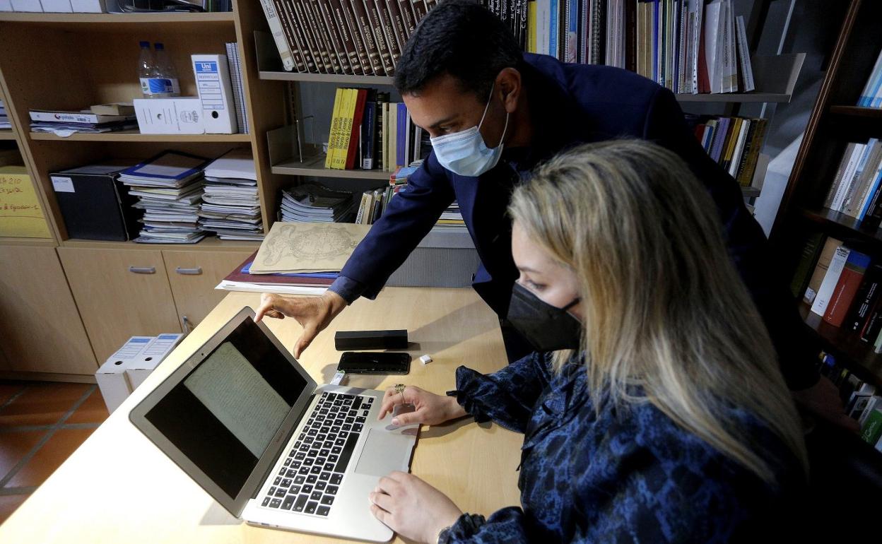 Betancort, en el Archivo. 