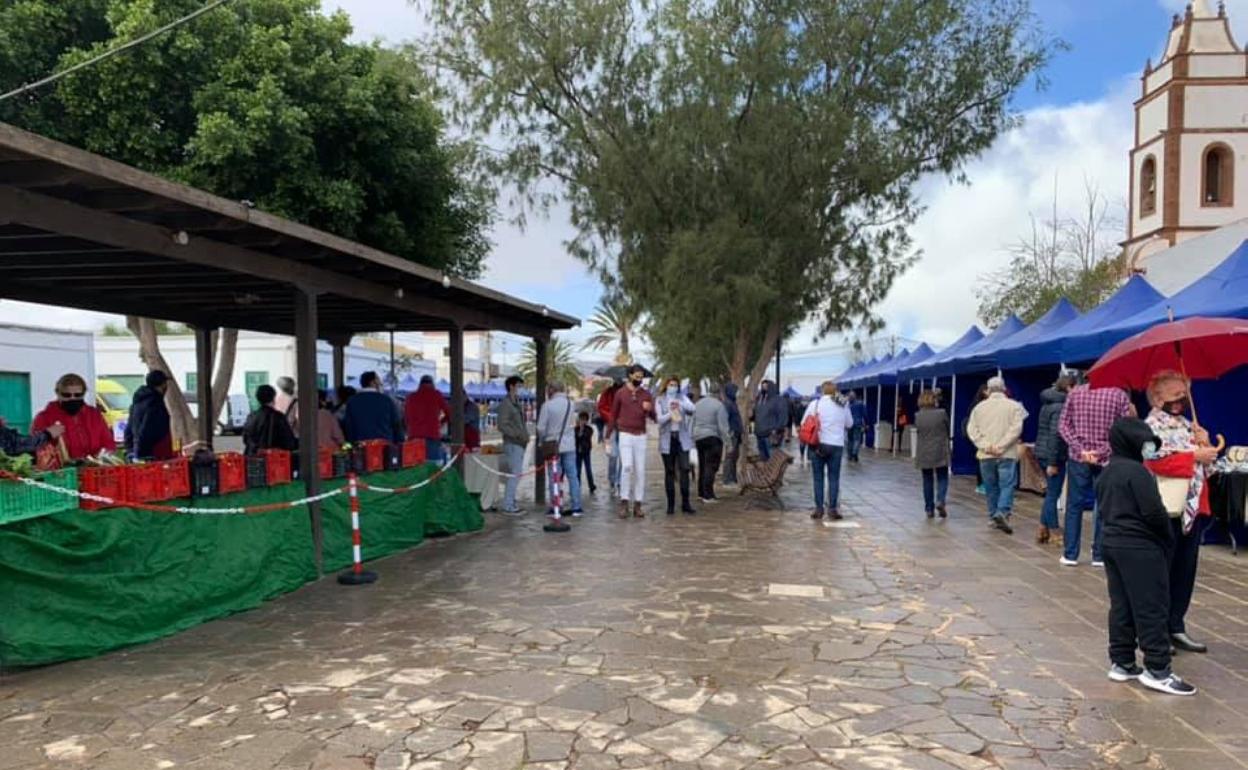 Foto de archivo del mercado. 