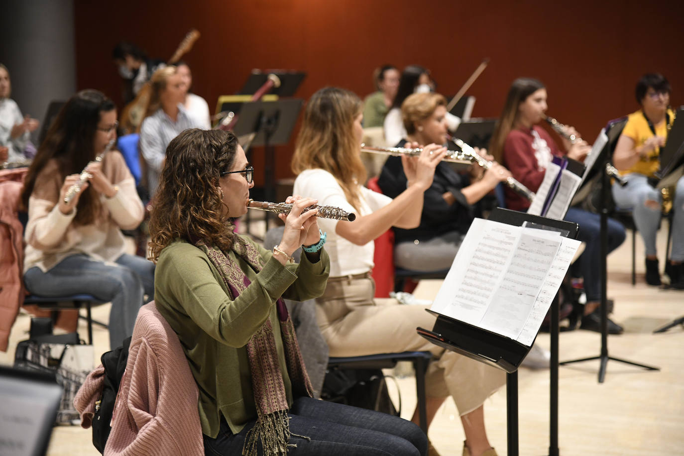 Un ensayo realizado durante esta semana. 