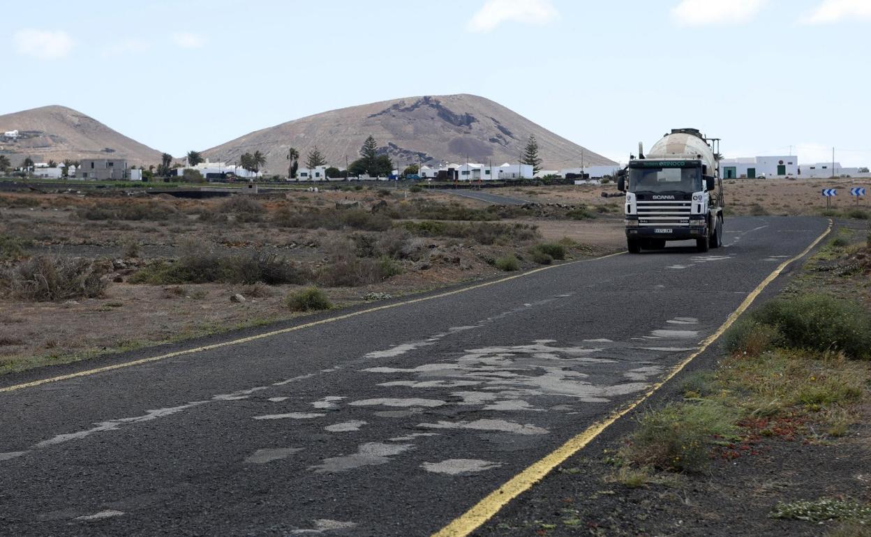 Carretera a mejoras. 