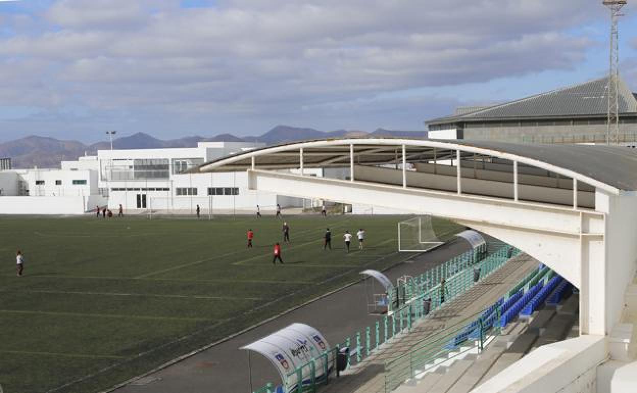 Zona deportiva de Tías. 