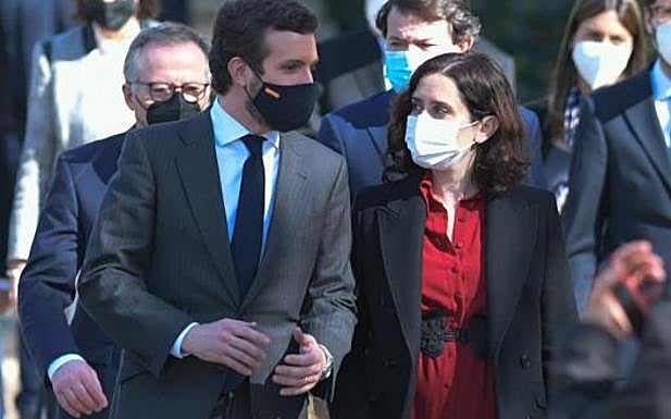 Casado se suma al «comunismo o libertad» de Ayuso