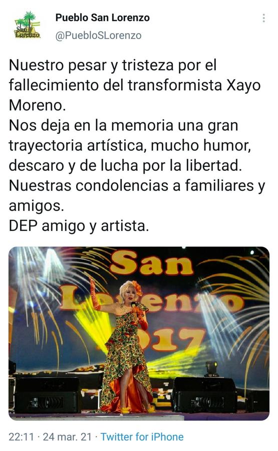 Fotos: Las redes, de luto por la muerte de Xayo