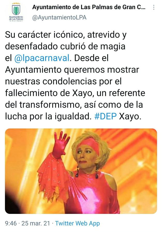 Fotos: Las redes, de luto por la muerte de Xayo