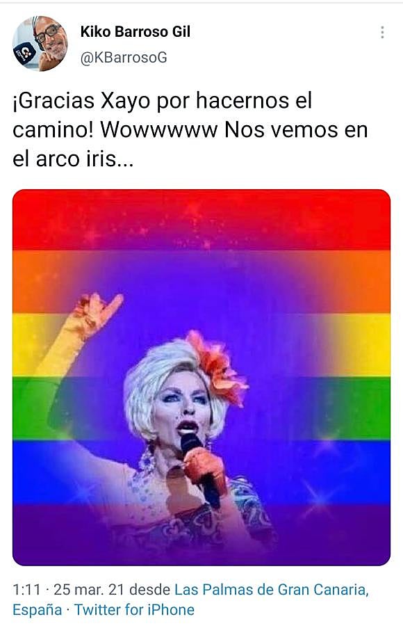 Fotos: Las redes, de luto por la muerte de Xayo