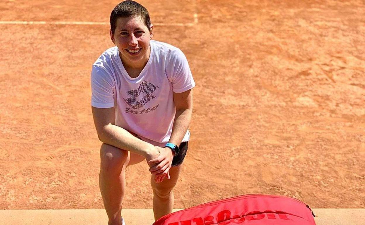 Imagen publicada por Carla Suárez en sus redes. 