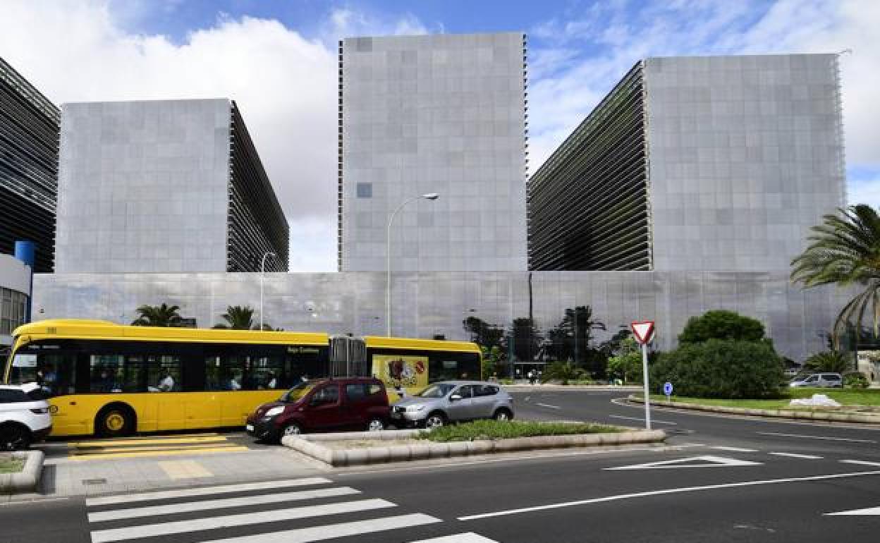 Imagen de la Ciudad de la Justicia de la capital grancanaria. 