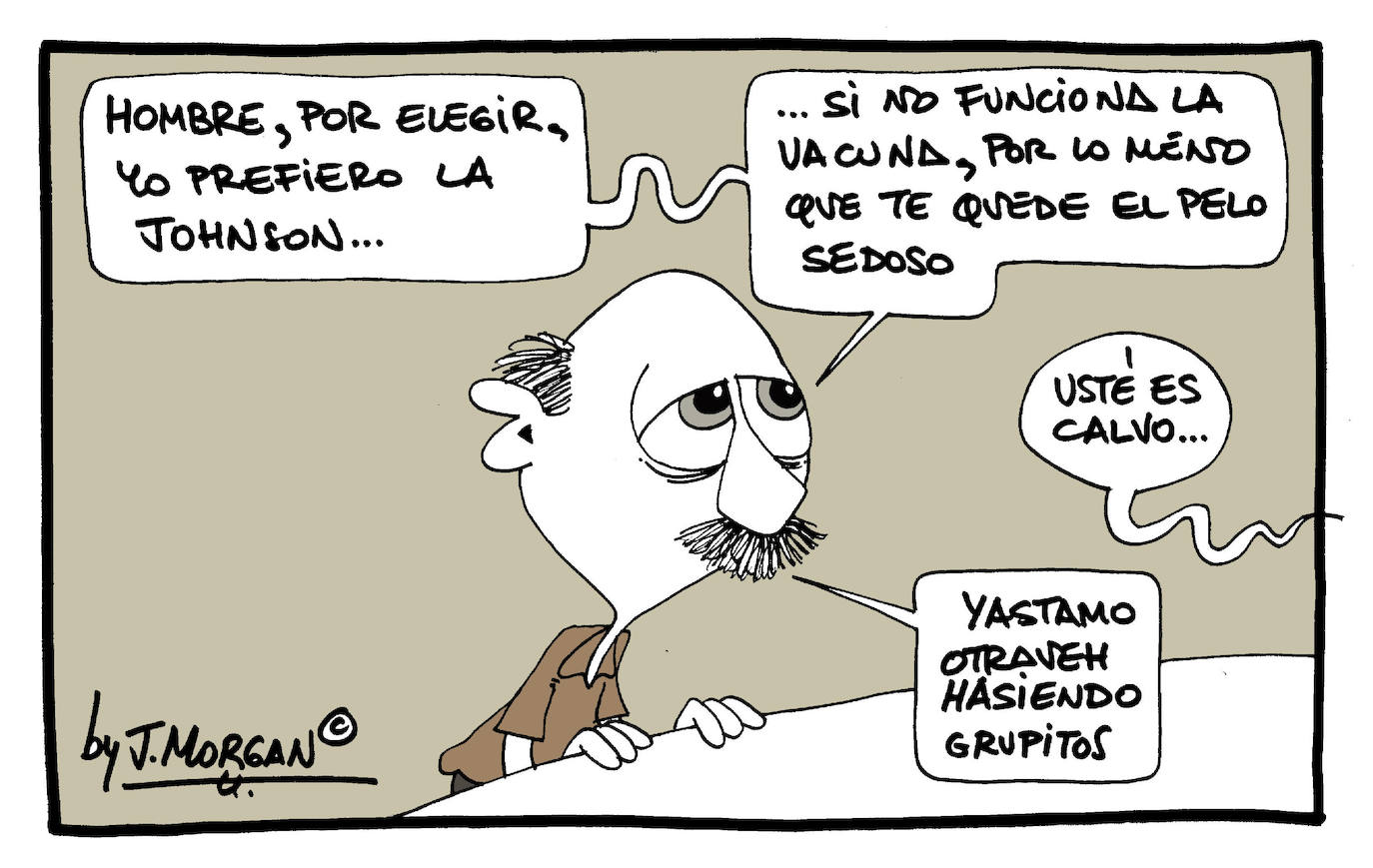 El Humor de Morgan de este domingo 11 de abril