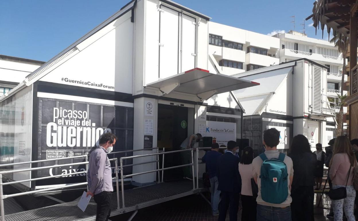 Presentación este martes de la muestra itinerante. 