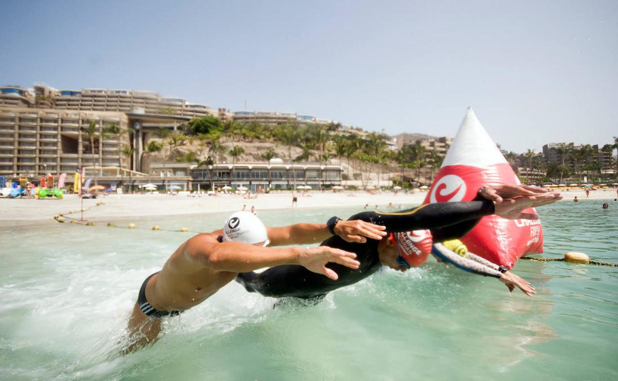 El Anfi Challenge reunirá 500 triatletas en la primera prueba en Europa tras el covid