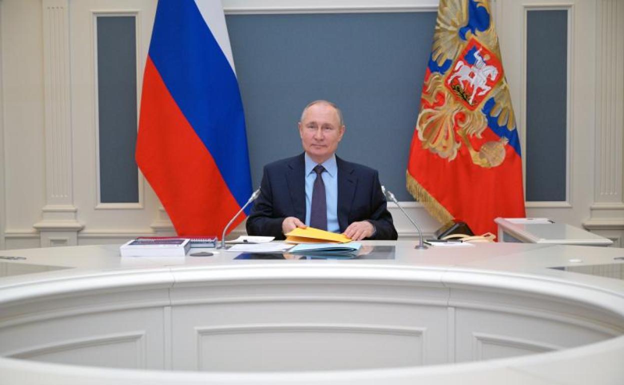 Vladimir Putin, presidente de Rusia. 