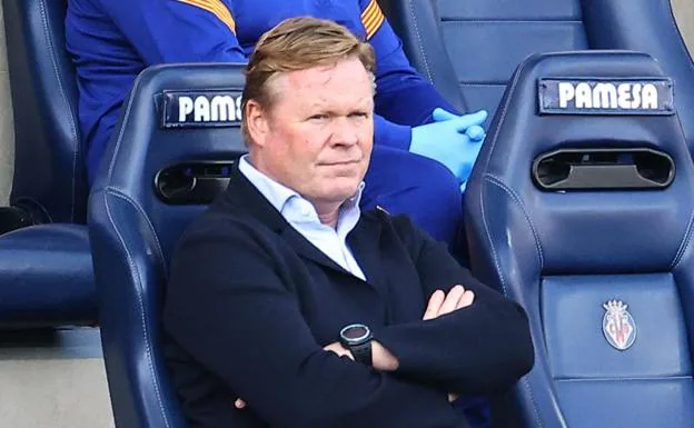 Ronald Koeman, entrenador del Barcelona. 