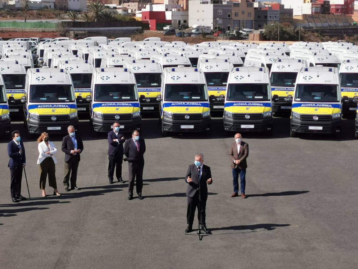 Fotos: Esta es la nueva flota de transporte sanitario