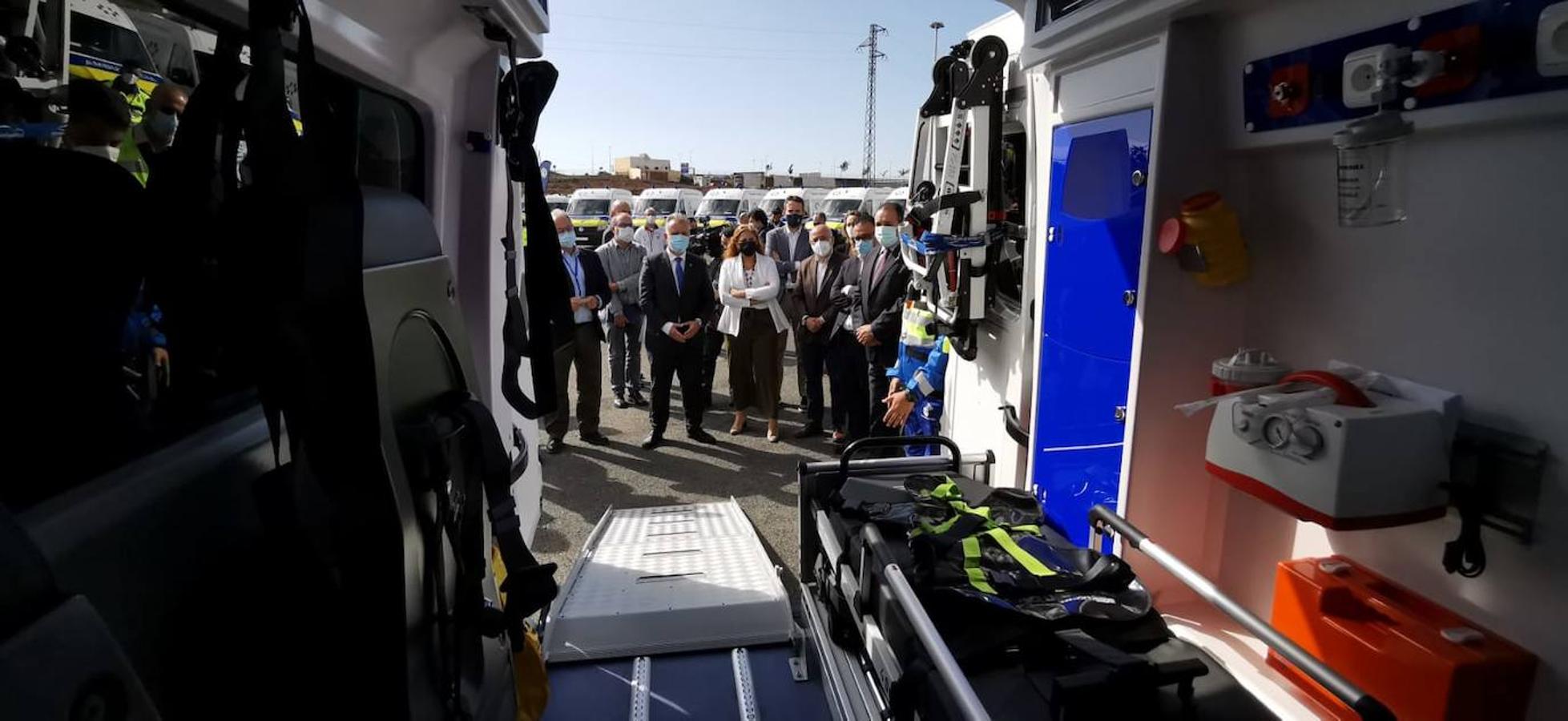 Fotos: Esta es la nueva flota de transporte sanitario