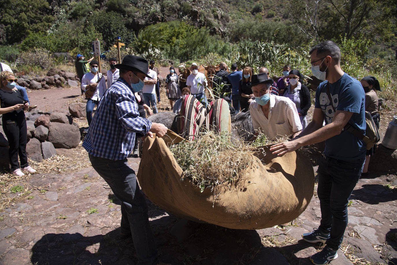 Fotos: Reapertura del Camino de las Bestias