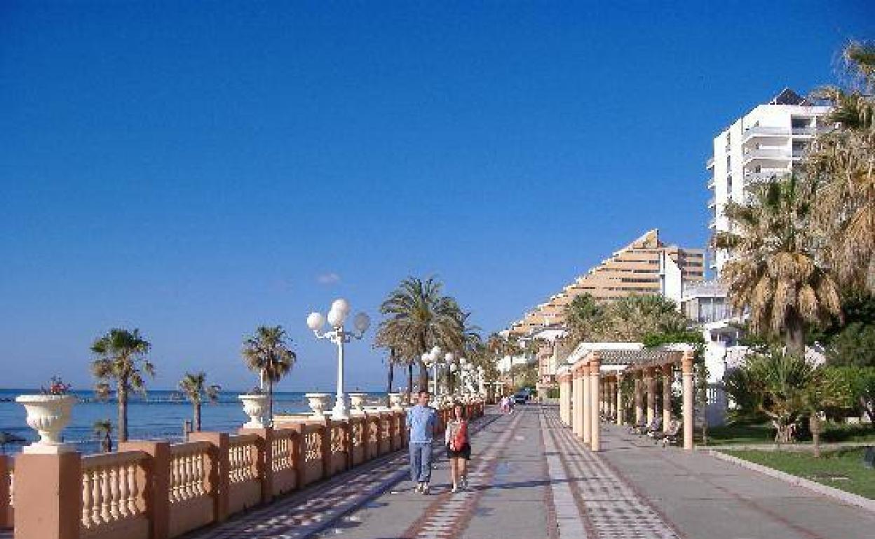 Image de la cosata de Benalmádena, Málaga. 