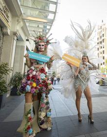 Imagen secundaria 2 - El Carnaval de Las Palmas de Gran Canaria late en el corazón de Madrid