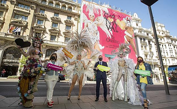 El Carnaval de Las Palmas de Gran Canaria late en el corazón de Madrid