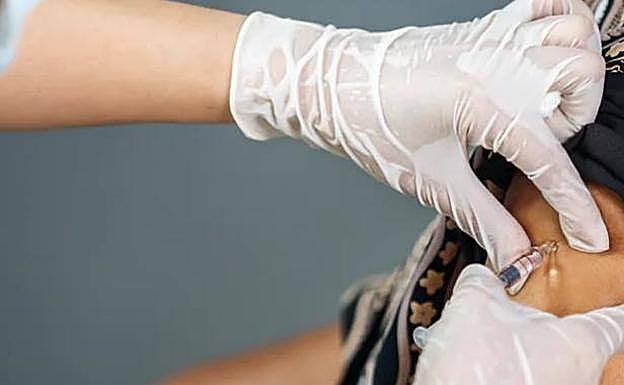 Imagen de archivo de las colas en ExpoMeloneras. 