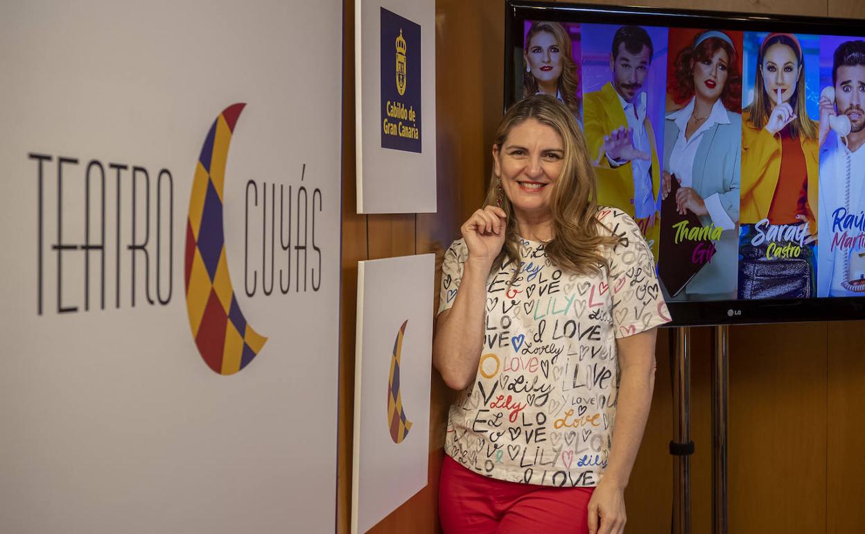 Lili Quintana, en el Teatro Cuyás.