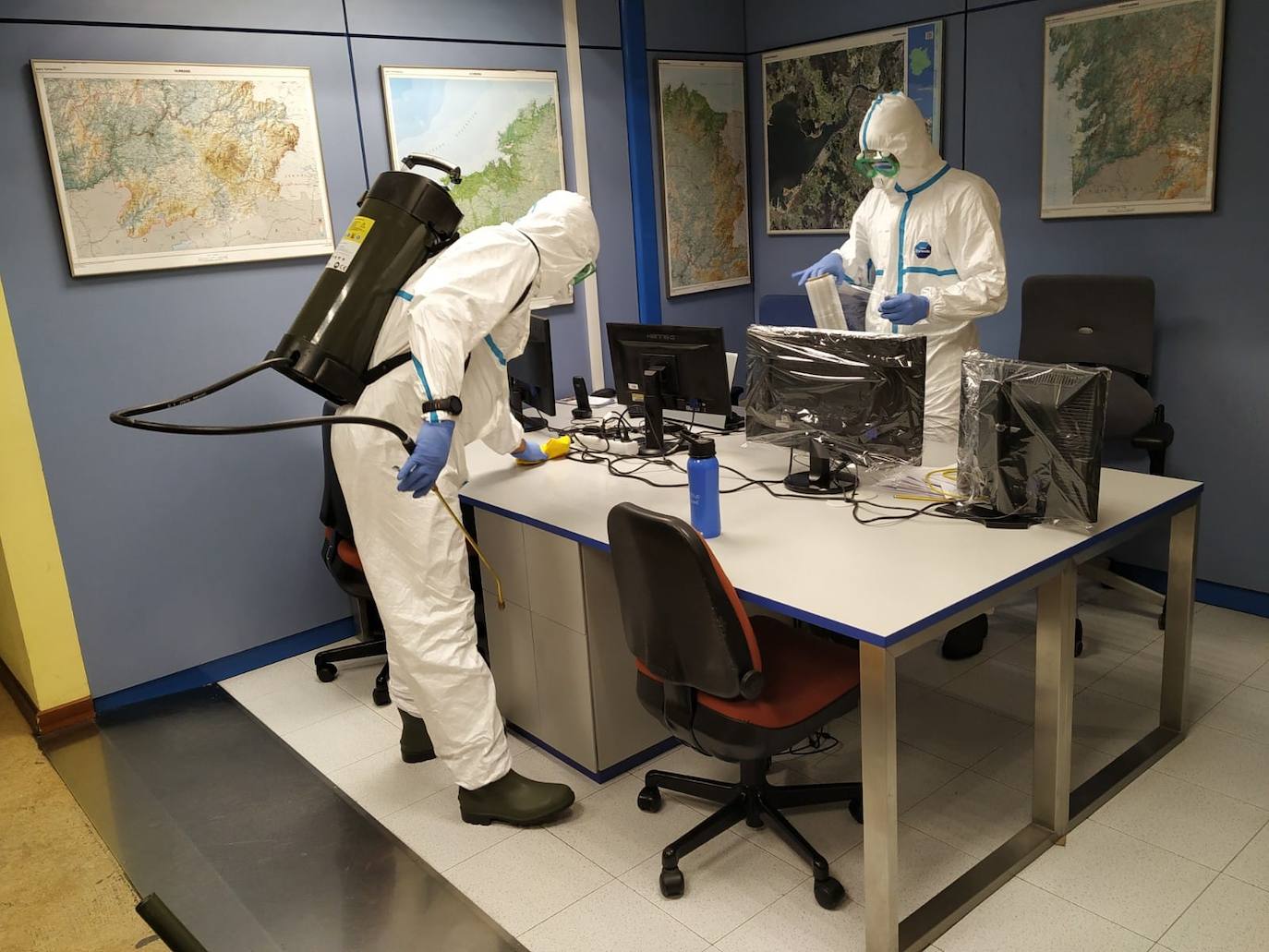 La muestra de la Operación 'Balmis' de la Brigada Canarias XVI se podrá ver en Lanzarote desde este lunes