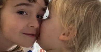 Imagen de las dos niñas desaparecidas. 