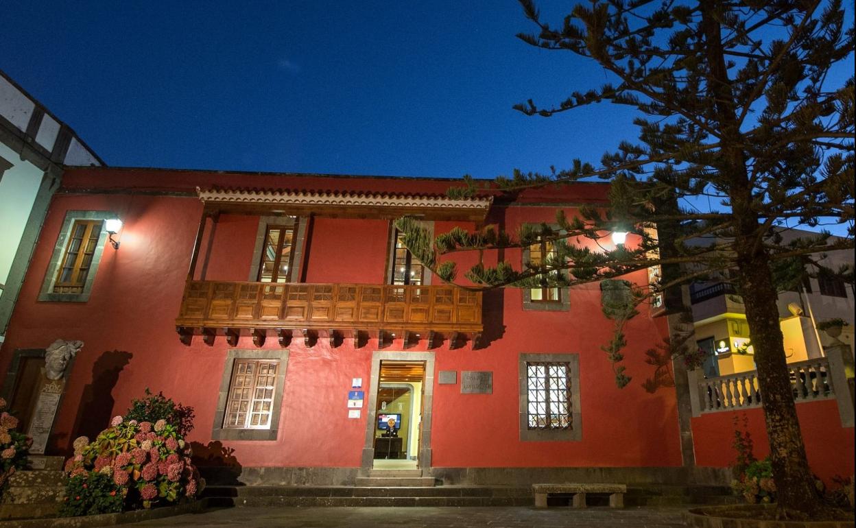 Imagen de la Casa-Museo Tomás Morales en Moya. 