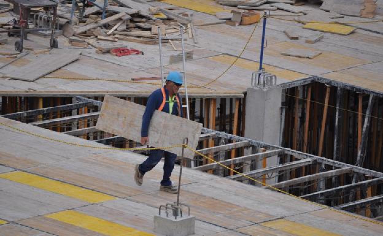 Construcción en Arrecife. 