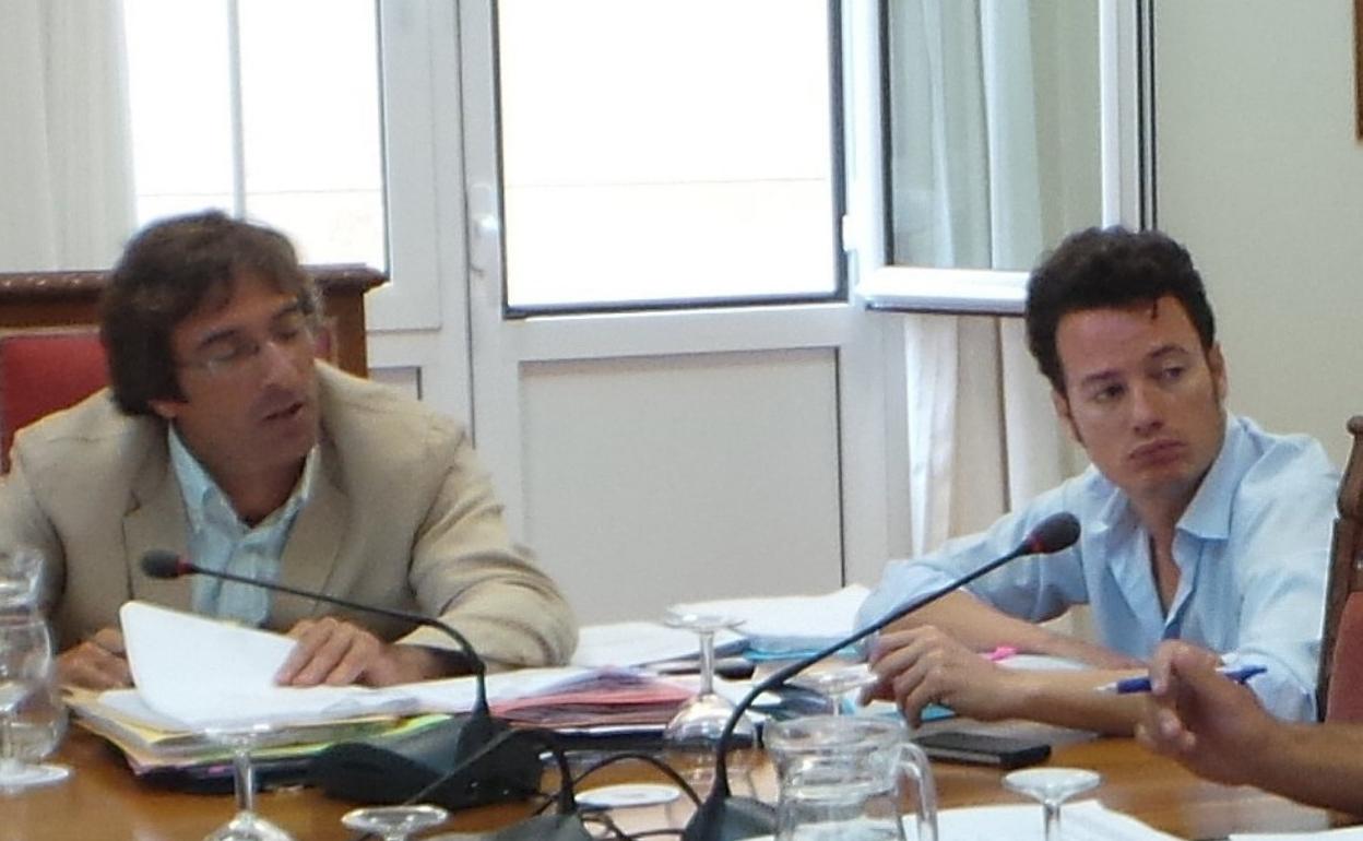 Pedro San Ginés e Ignacio Calatayud. 