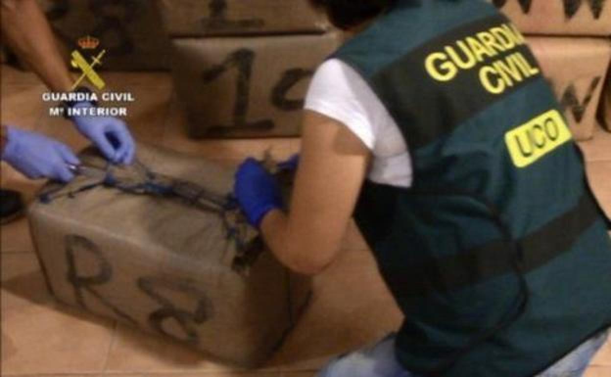 Alijo incautado en 2014. 