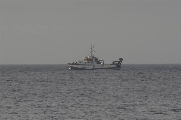 Imagen de la búsqueda del buque oceanográfico. 