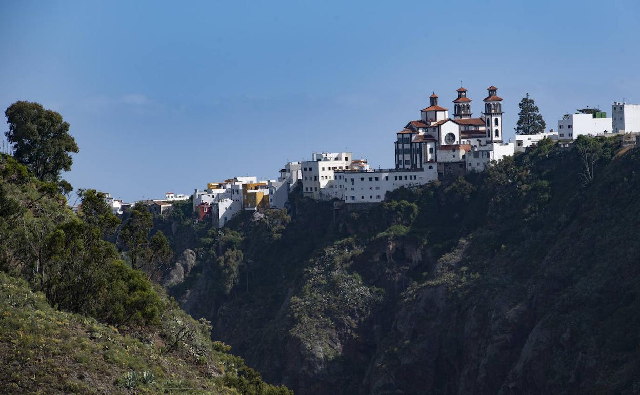 Imagen tomada desde el Barranco de Moya. 
