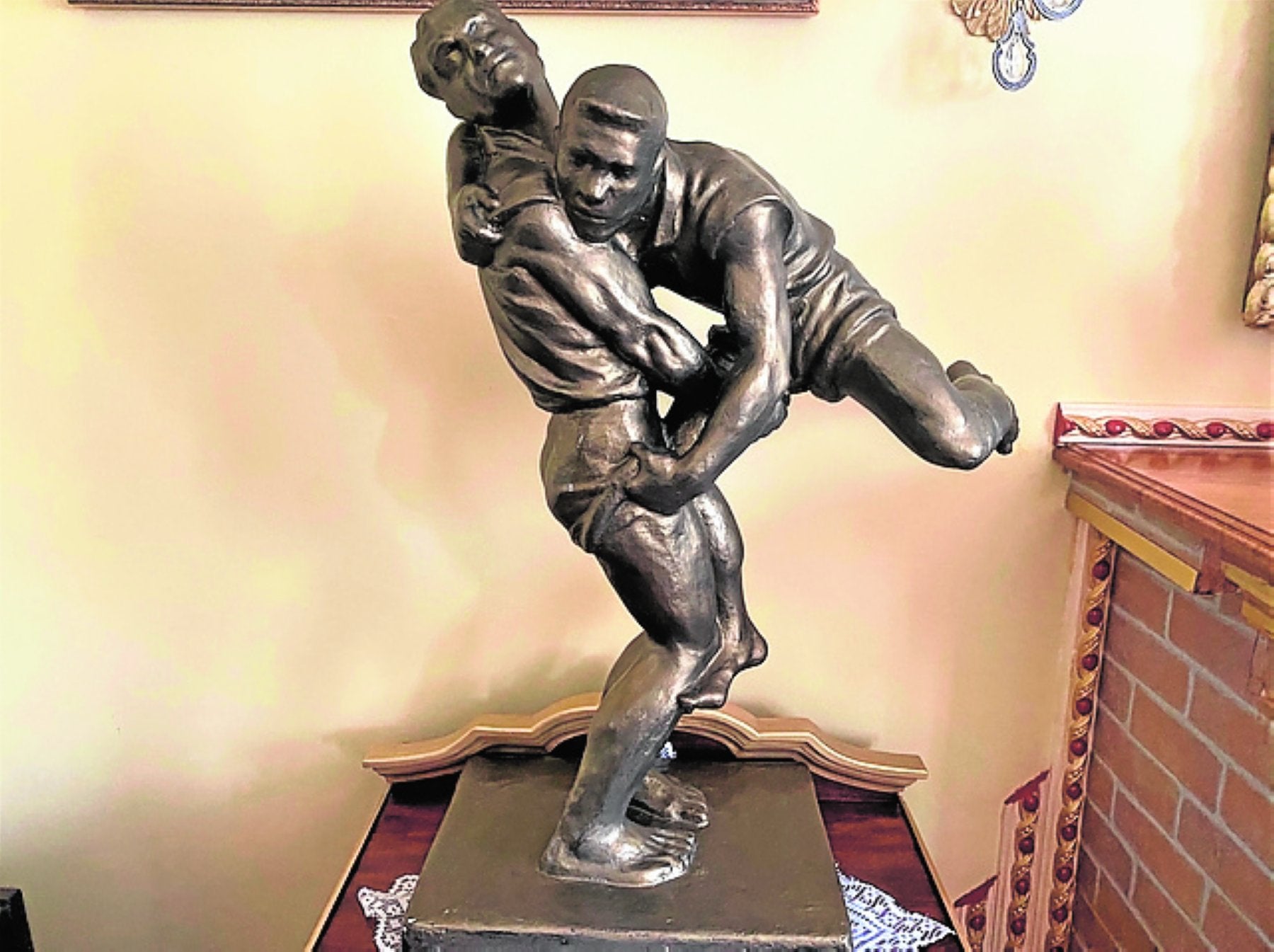 Obras que perpetúan la lucha canaria. 