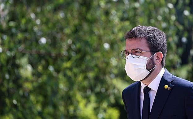 Aragonès valora el «paso» con los indultos pero los ve «insuficientes»