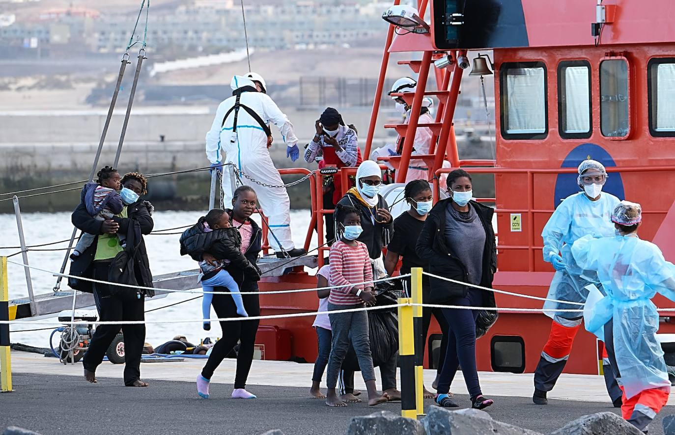 Fotos: Llega otra patera a Fuerteventura