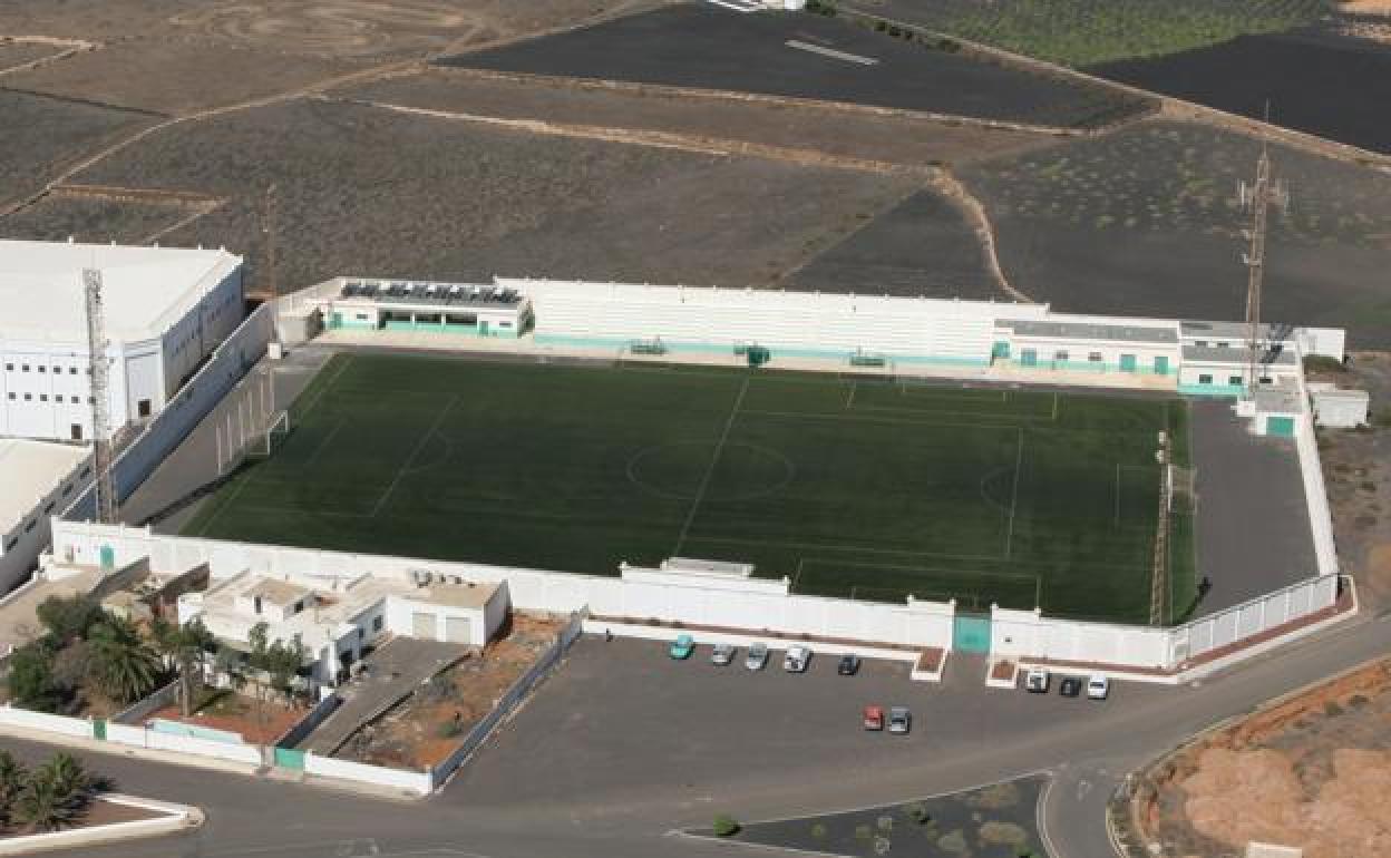 Campo de fútbol. 