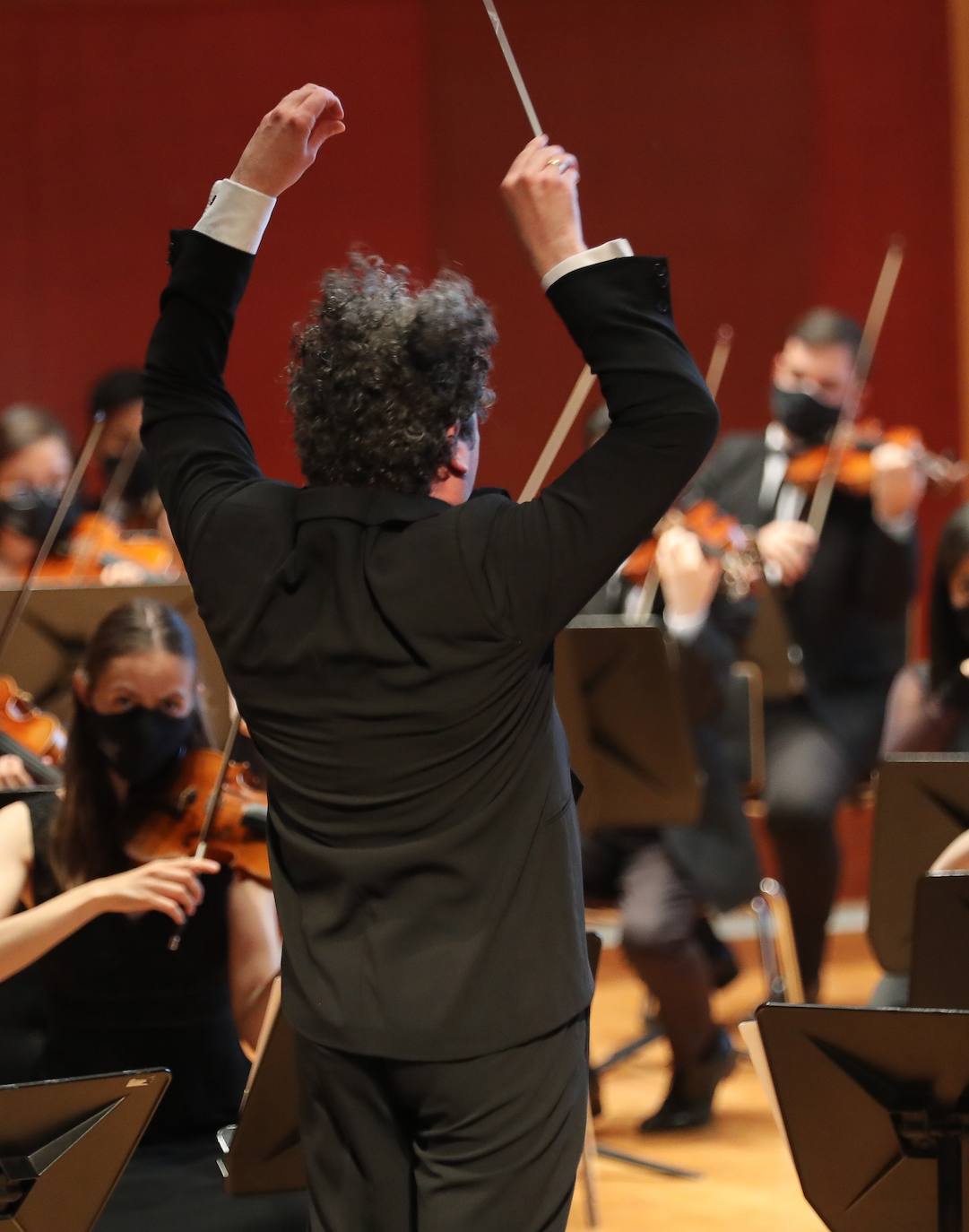 Fotos: Concierto de Dudamel en el auditorio Alfredo Kraus