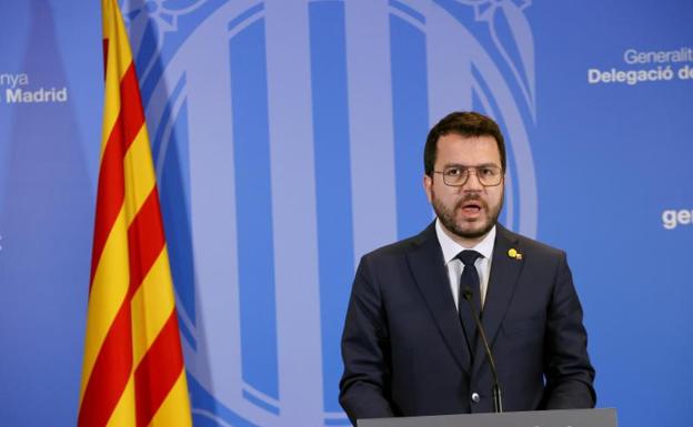 Aragonès no acudirá a la conferencia de presidentes autonómicos