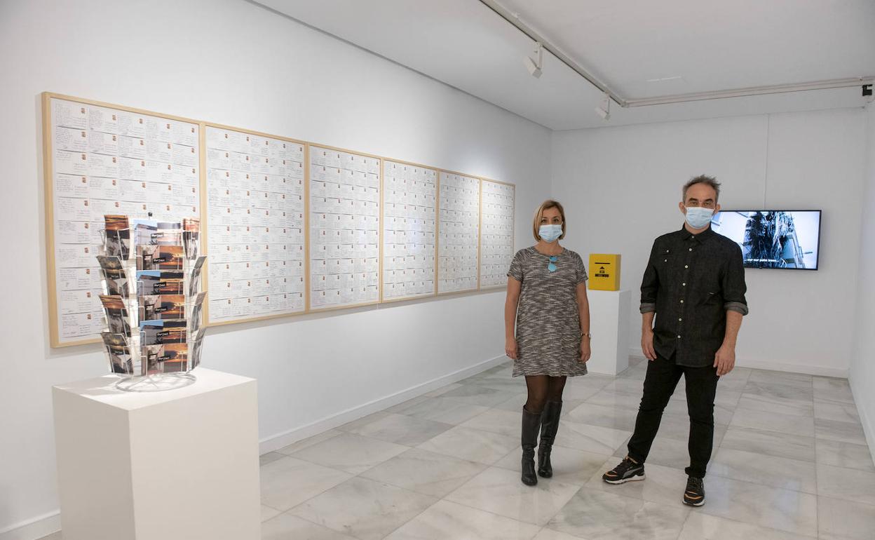 Cynthia Viera y Pablo San José, integrantes de PSJM. 