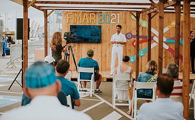 Un momento de la feria. 