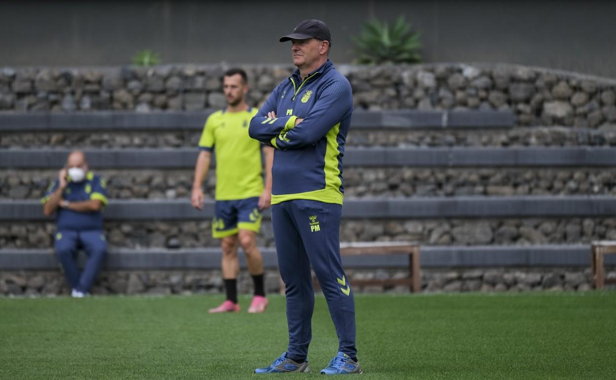 Pepe Me, días atrás en Barranco Seco. 